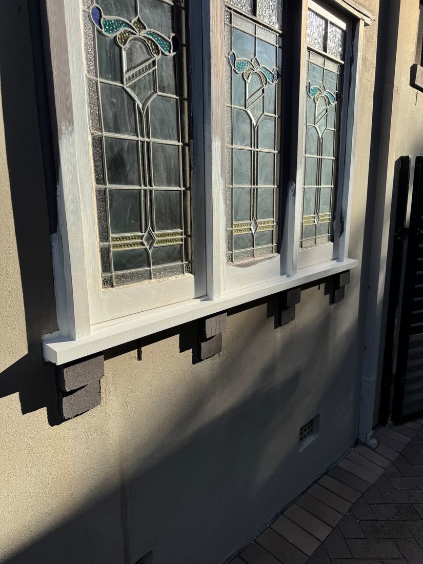 Timber Rot Repairs Epoxy Resin, Double Hung Sash Window, Linseed Putty, Hardware, Bespoke Joinery, Coloured Glass